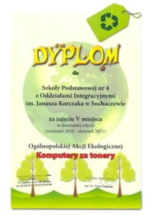 Podsumowanie akcji „Komputery za tonery”