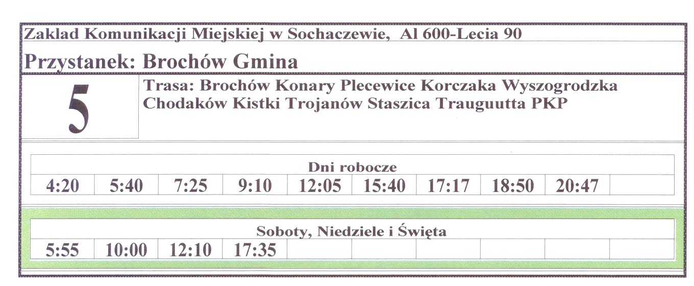 Nowy rozkład ZKM od 1 października