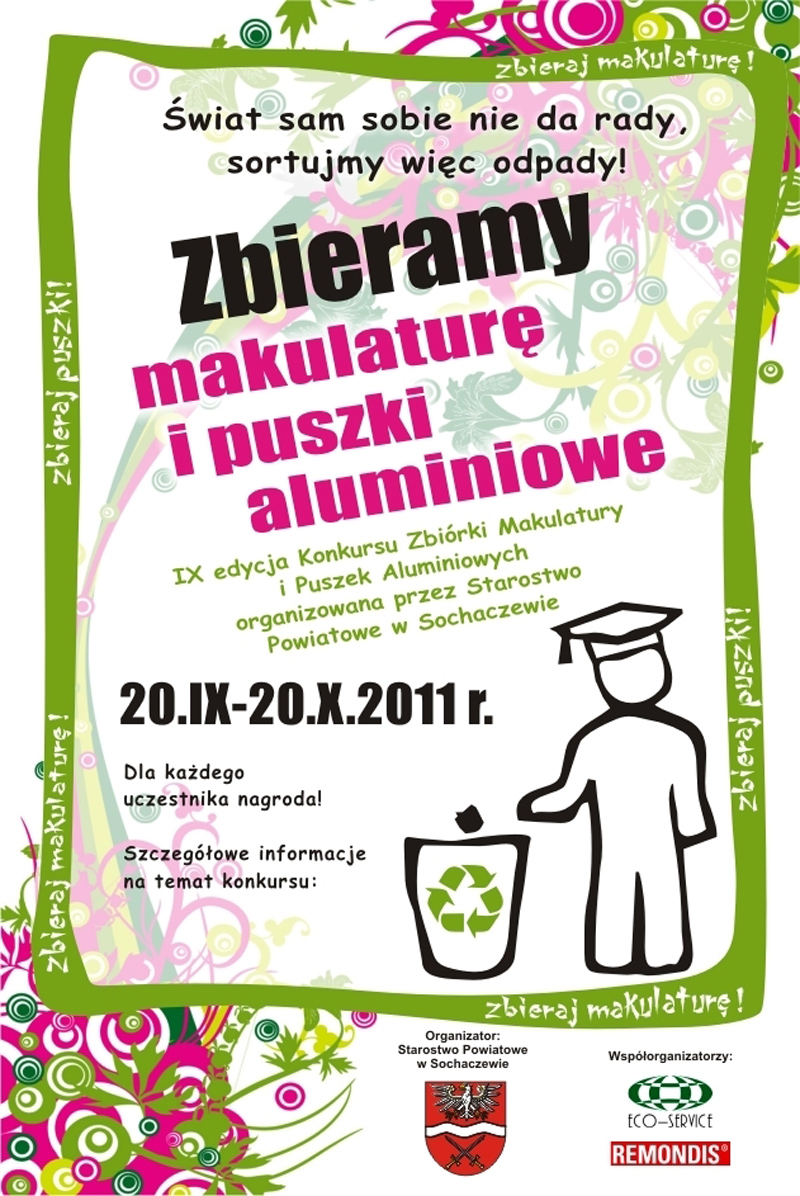 Zbieraj makulaturę - wygraj rower
