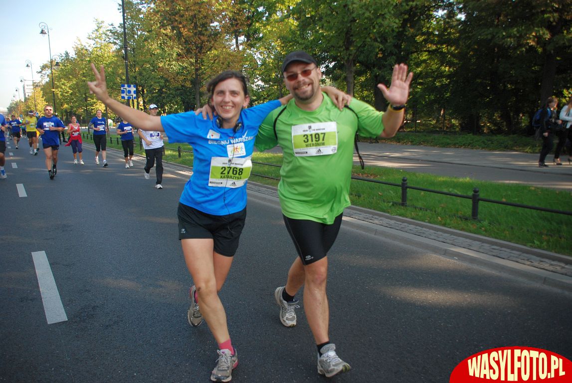Jeszcze o Maratonie Warszawskim oczami naszej klubowiczki.