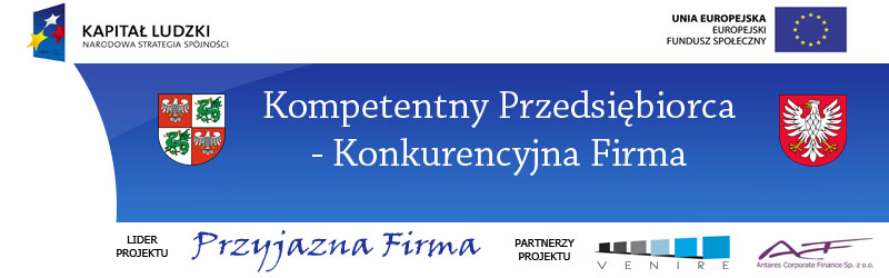 Projekt „Kompetentny przedsiębiorca – konkurencyjna firma”