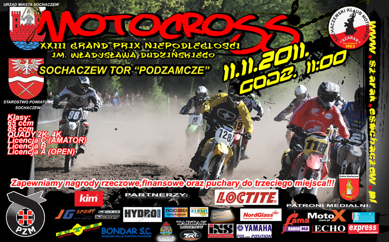 Motocross Sochaczew - XXIII GP Niepodległości im. Władysława Dudzińskiego