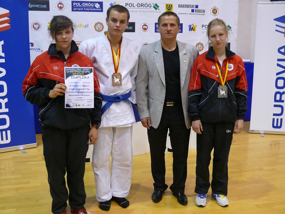Katarzyna Kasza najlepszą Polką w kategorii 52 kg. - Otwarty Puchar Polski - Wrocław 29 października