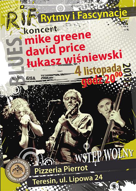 Green Price Wiśniewski w Pizzerii Pierrot