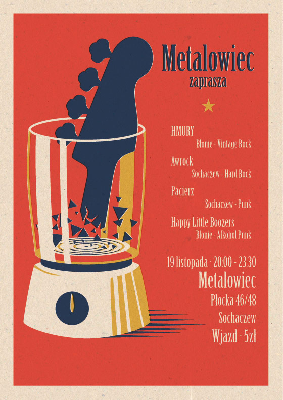 Zespół Happy Little Boozers zagra w Metalowcu
