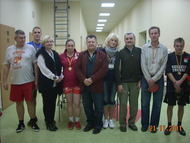 Zawody tenisa stołowego