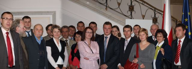 Sochaczewianie na konferencji w Sejmie