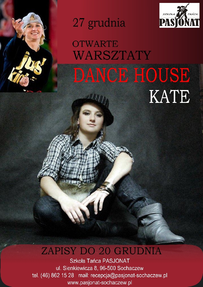 Otwarte warsztaty z house dance