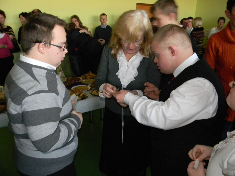 Wigilijna szkoła w Erminowie