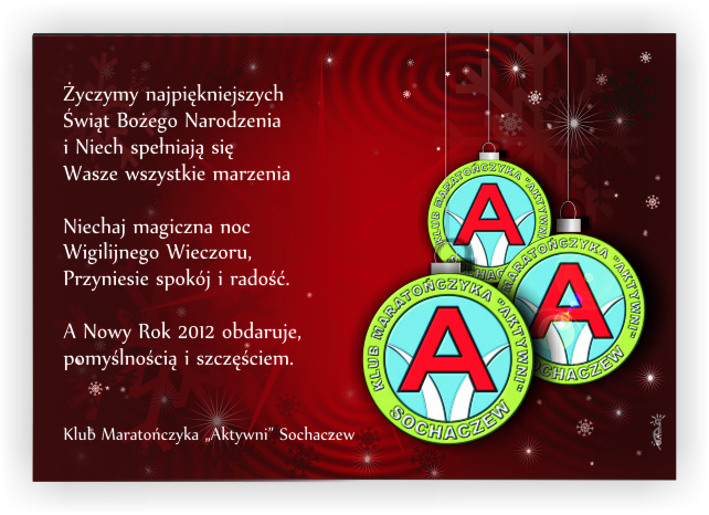 Życzenia Świąteczne KM Aktywni Sochaczew