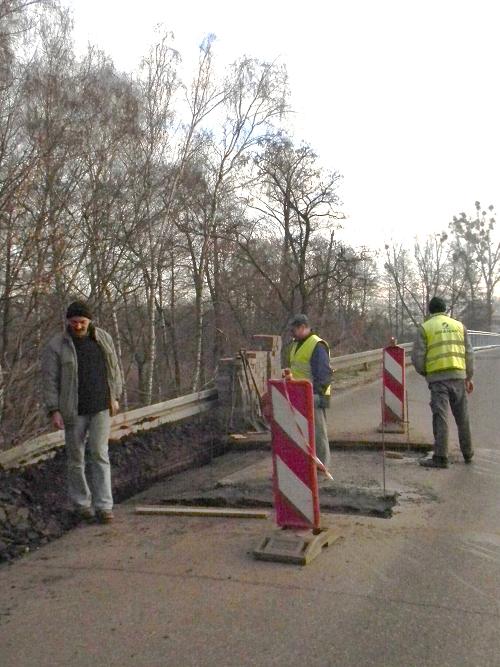 Progi zwalniające w Kozłowie Biskupim