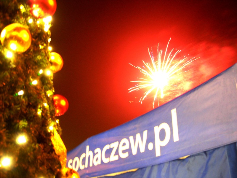 Sylwestrowa zabawa na Placu Kościuszki