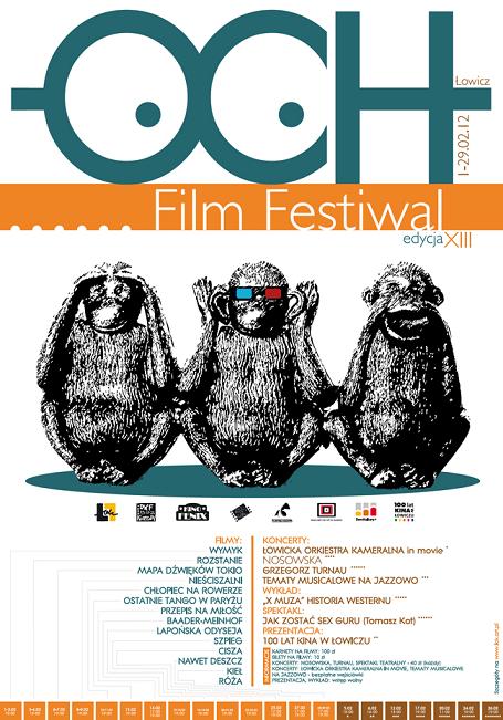 OCH!FILM FESTIWAL w Łowiczu przez cały luty!!!