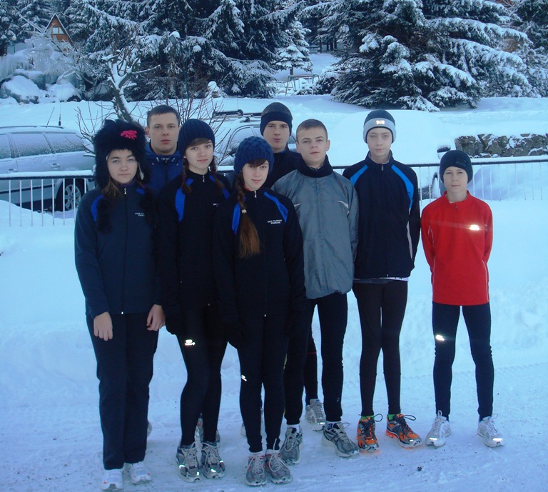 Filipides na obozie sportowym