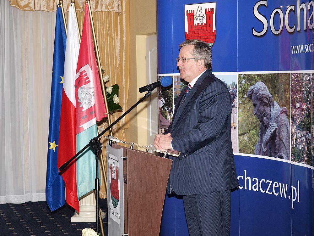 Prezydent B. Komorowski: Jeszcze raz przyjadę do Sochaczewa. Na pewno…