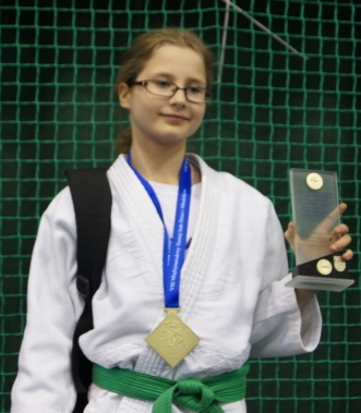 Zosia najlepszą zawodniczką turnieju w Łazach