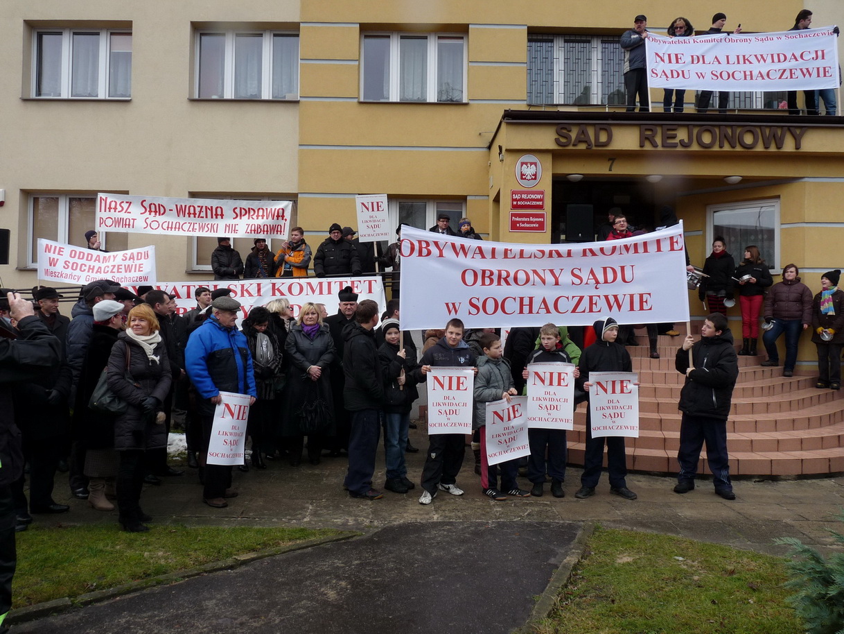 Pikieta w Warszawie