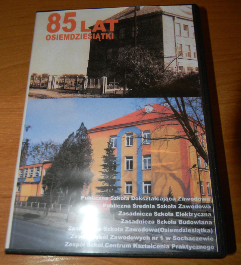 DVD z Jubileuszu ZSCKP Sochaczew