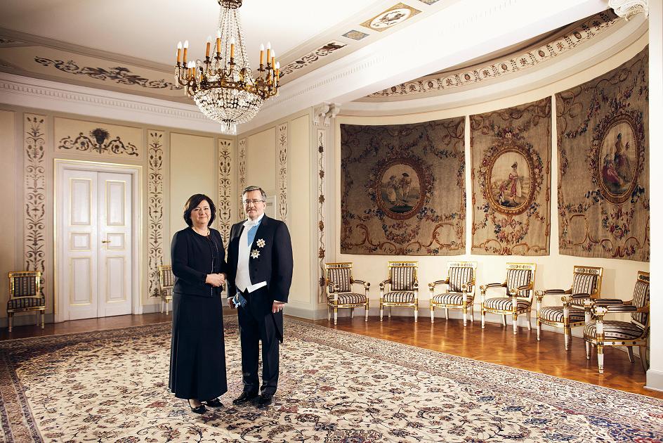 Prezydent Rzeczypospolitej Polskiej Bronisław Komorowski ufundował nagrody