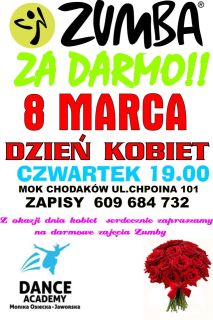 Dzień Kobiet w Dance Academy... Zumba
