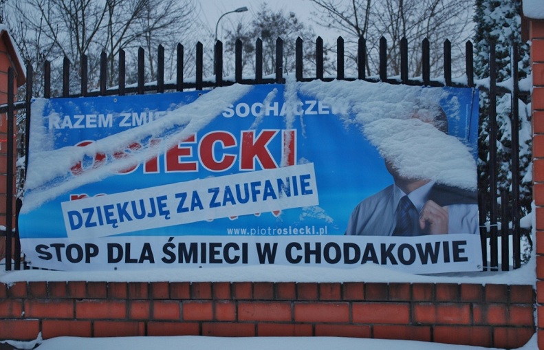 Czy będzie stop dla śmieci w Chodakowie