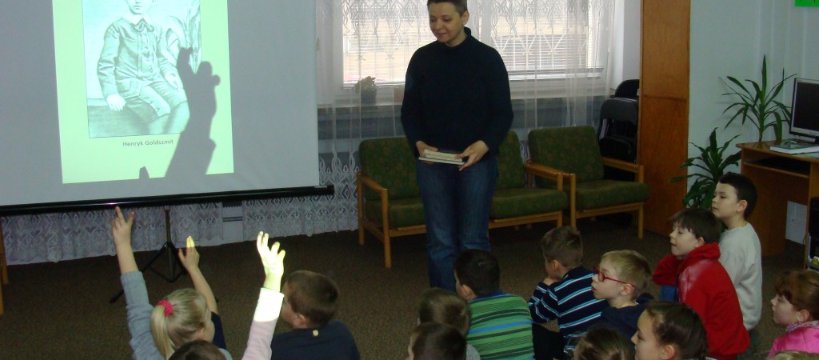 Lekcja biblioteczna o Januszu Korczaku