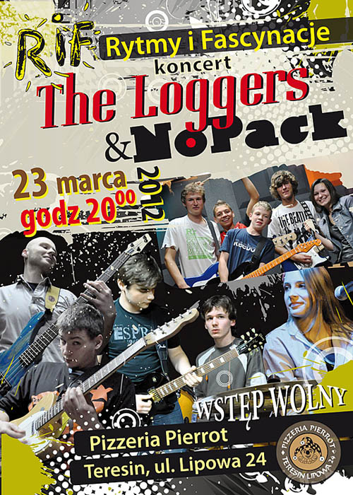THE LOGGERS i NO PACK - podwójny koncert RiF