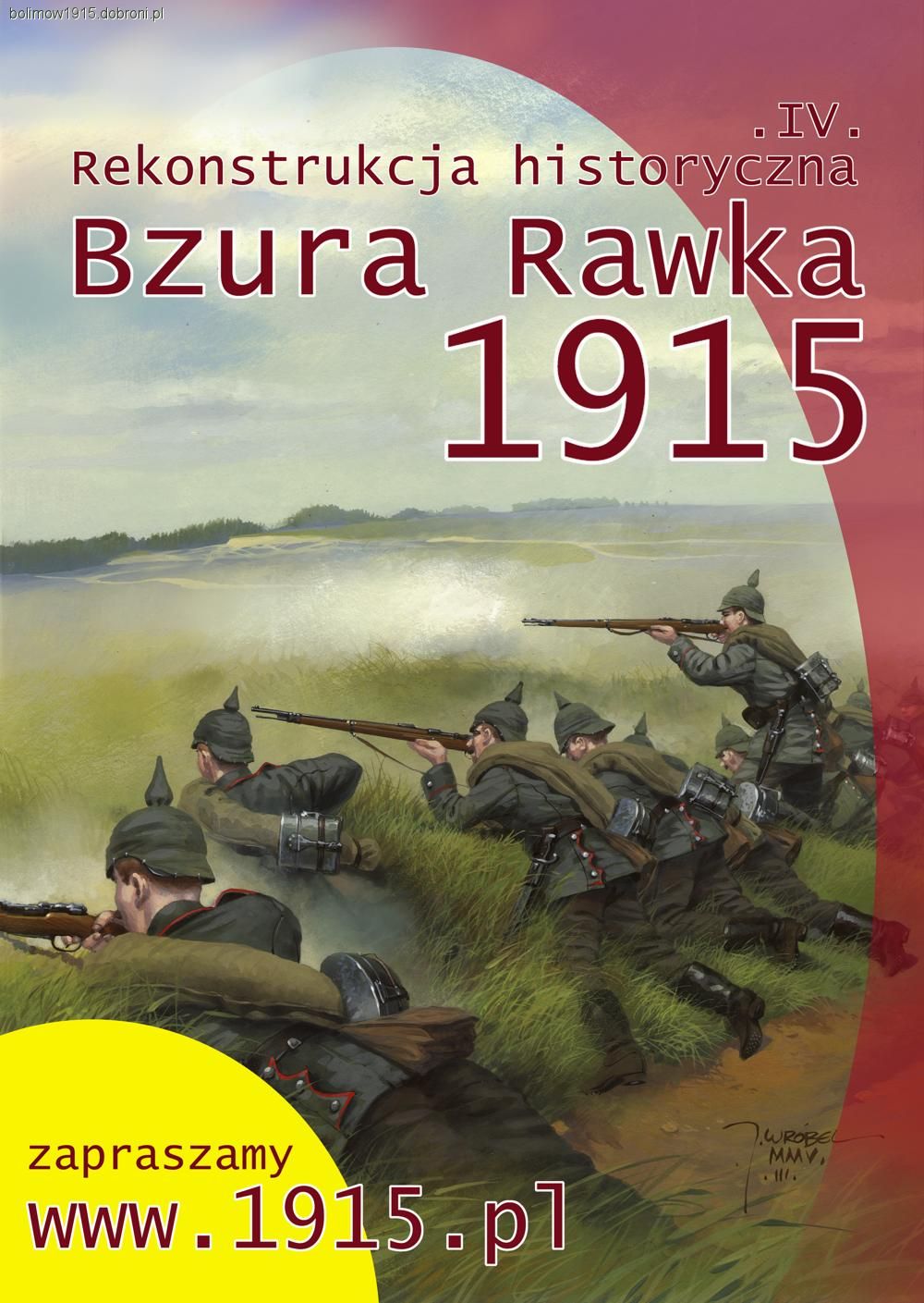 Rekonstrukcja Bitwy nad Bzurą 1915 już w maju!