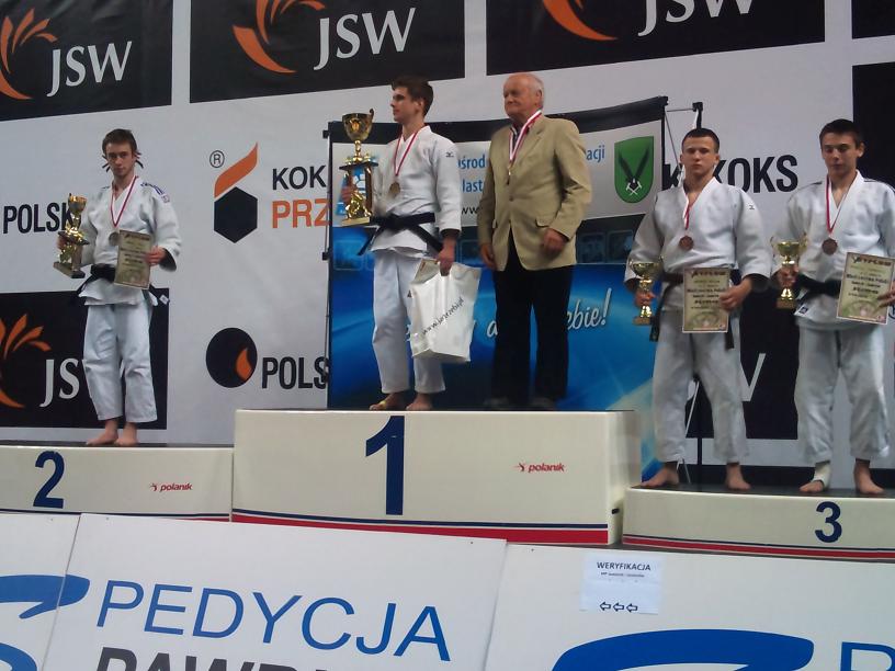 IX-ty medal Konrada Feligi z Mistrzostw Polski juniorów w judo.
