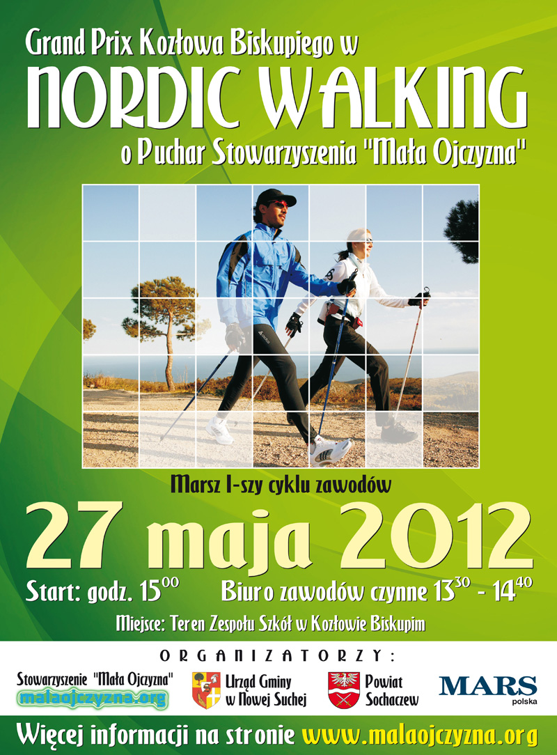 Nordic Walking w Kozłowie Biskupim 2012