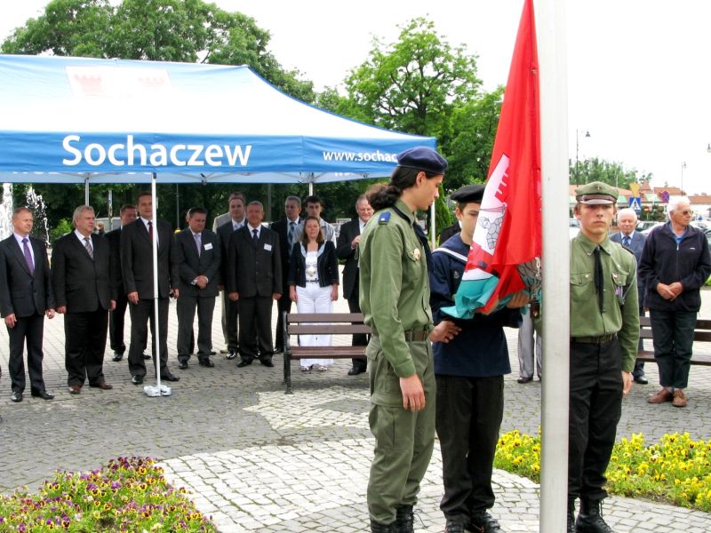 Dni Sochaczewa: flaga i Honorowe Obywatelstwa