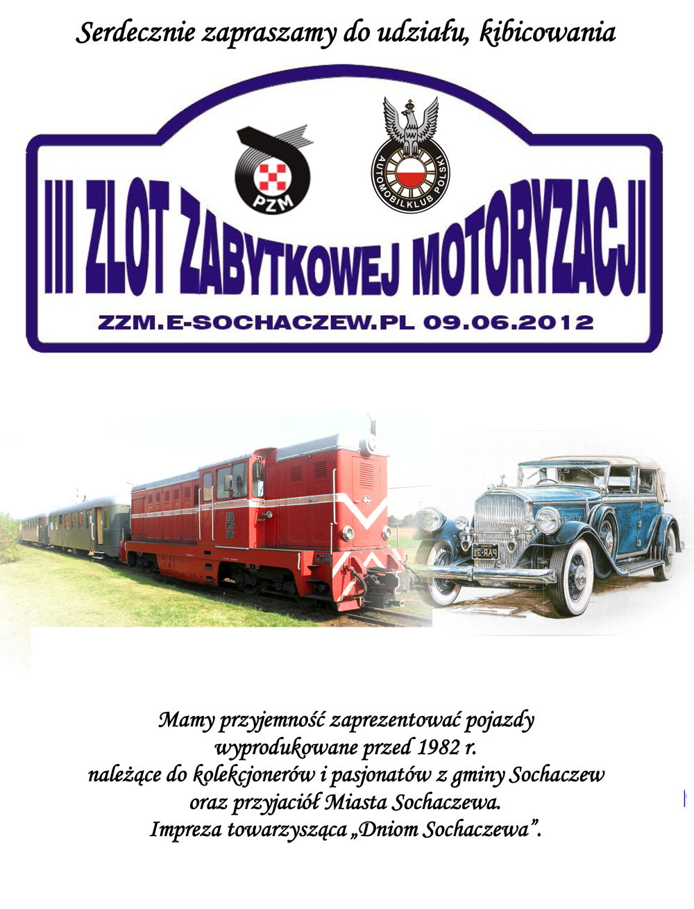 DNI SOCHACZEWA 2012 w Muzeum Kolei Wąskotorowej