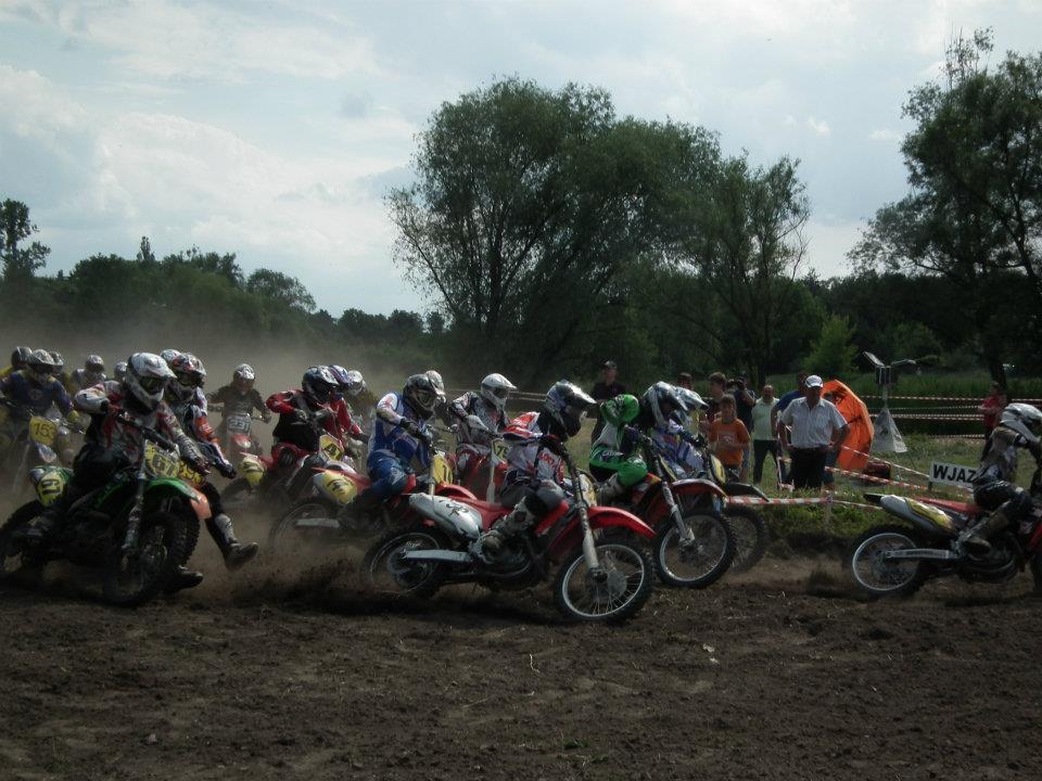 W kurzu i w deszczu - motocrossowy Sochaczew