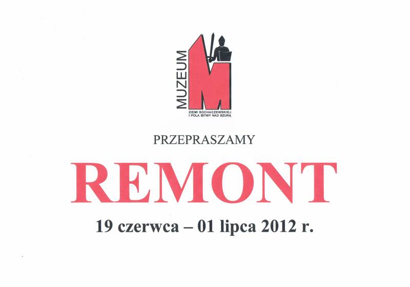 Remont w Muzeum