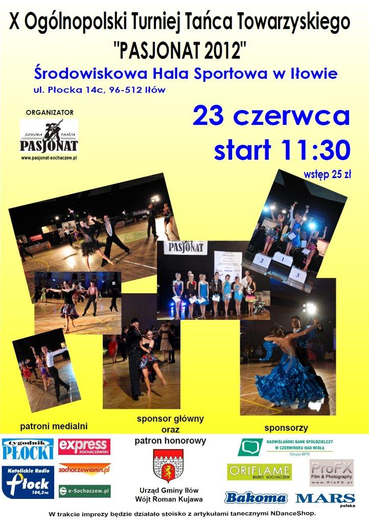 Zapraszamy na Turniej Tańca Towarzyskiego