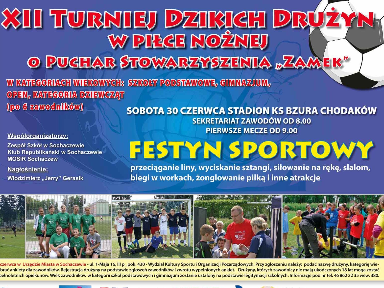 W sobotę XII Turniej Dzikich Drużyn