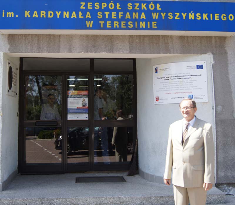 Wojciech Kruszewski dyrektorem Zespołu Szkół w Teresinie