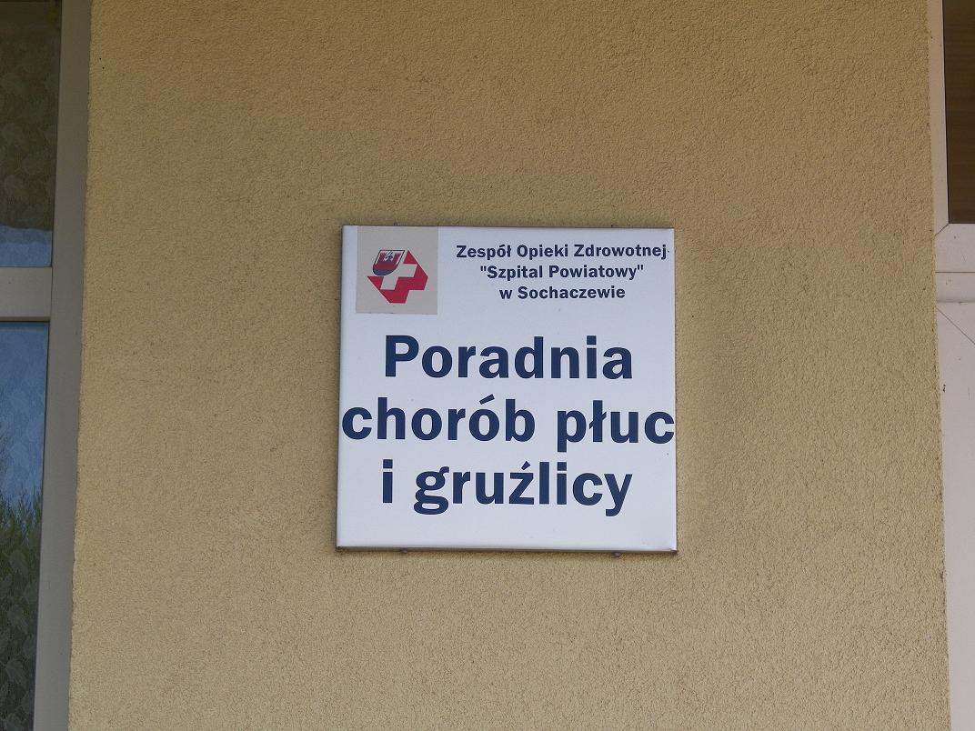 Informacja dla pacjentów Poradni Gruźlicy i Chorób Płuc