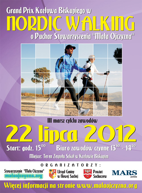 Grand Prix Kozłowa Biskupiego w Nordic Walking - 17.07.2012