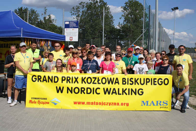 III Marsz cyklu Grand Prix Kozłowa Biskupiego w Nordic Walking