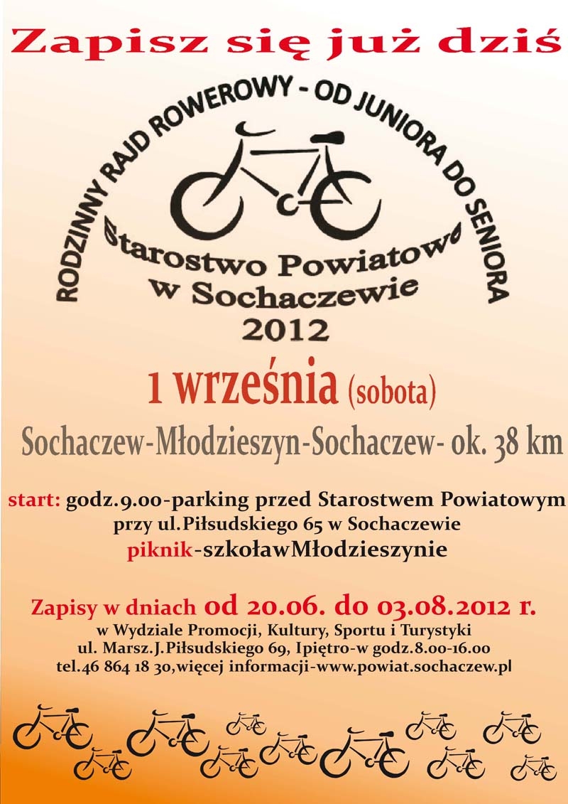 Zapraszamy na wspaniałą przejażdżkę po powiecie sochaczewskim