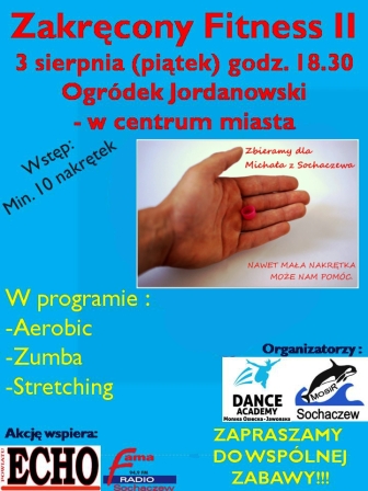 Zakręcony Fitness - zaproszenie