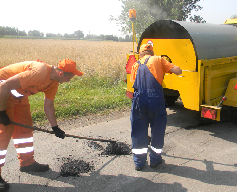 Bieżące prace drogowe