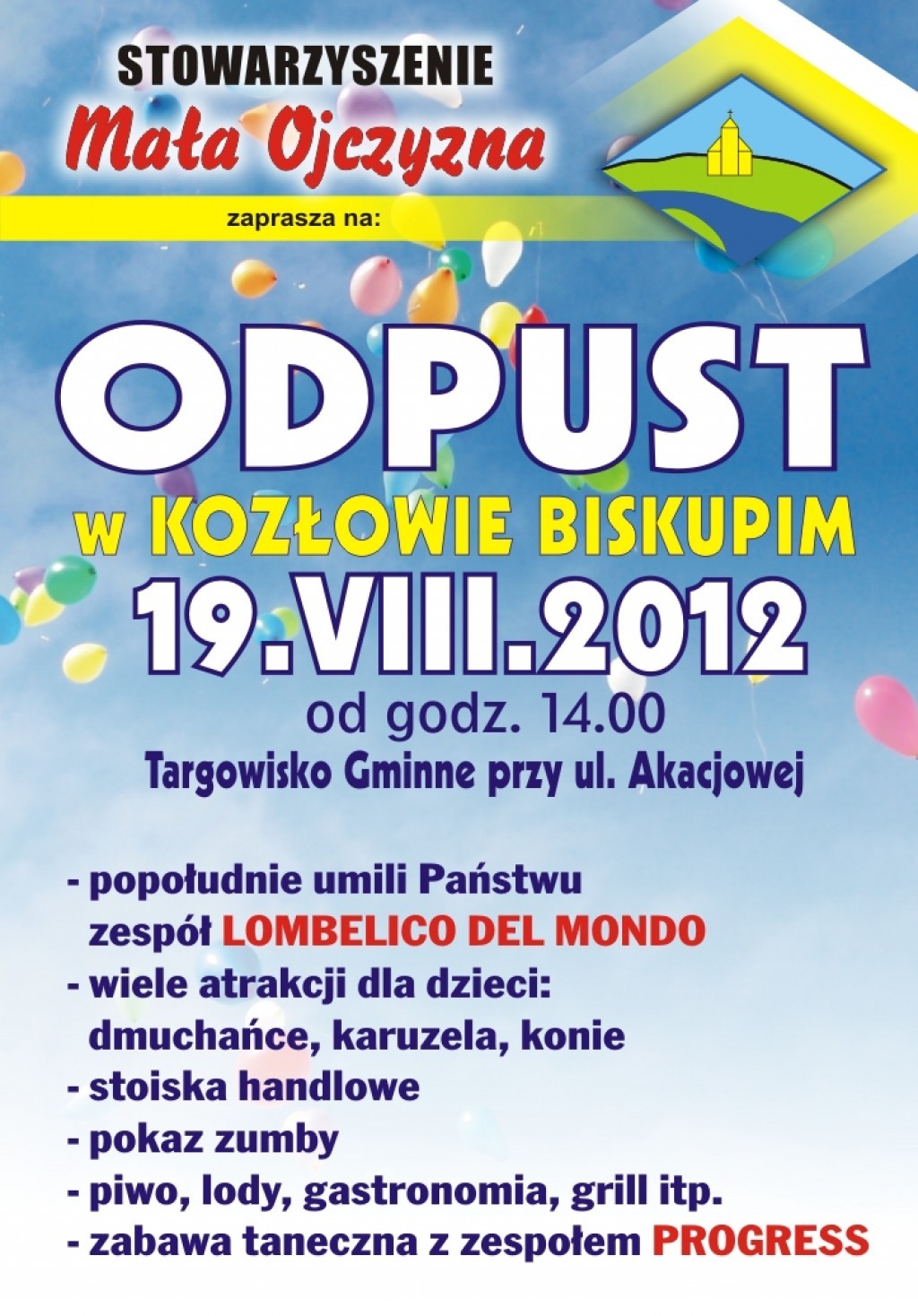 Odpust w Kozłowie Mała Ojczyzna