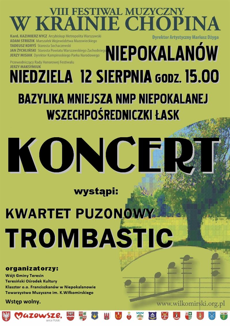 Koncert VIII Festiwalu Muzycznego W Krainie Chopina - 11.08.2012