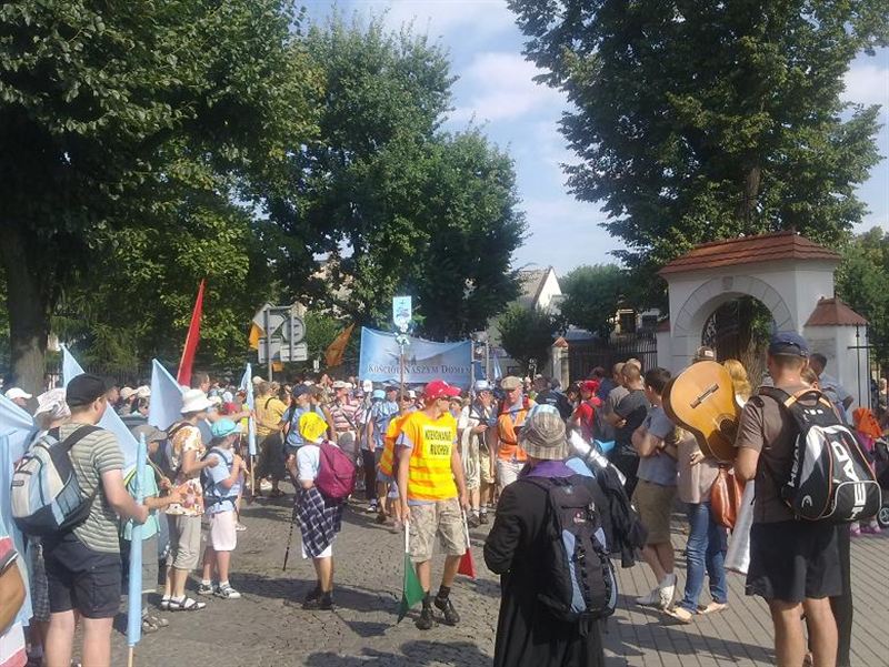 Pielgrzymi wyruszyli