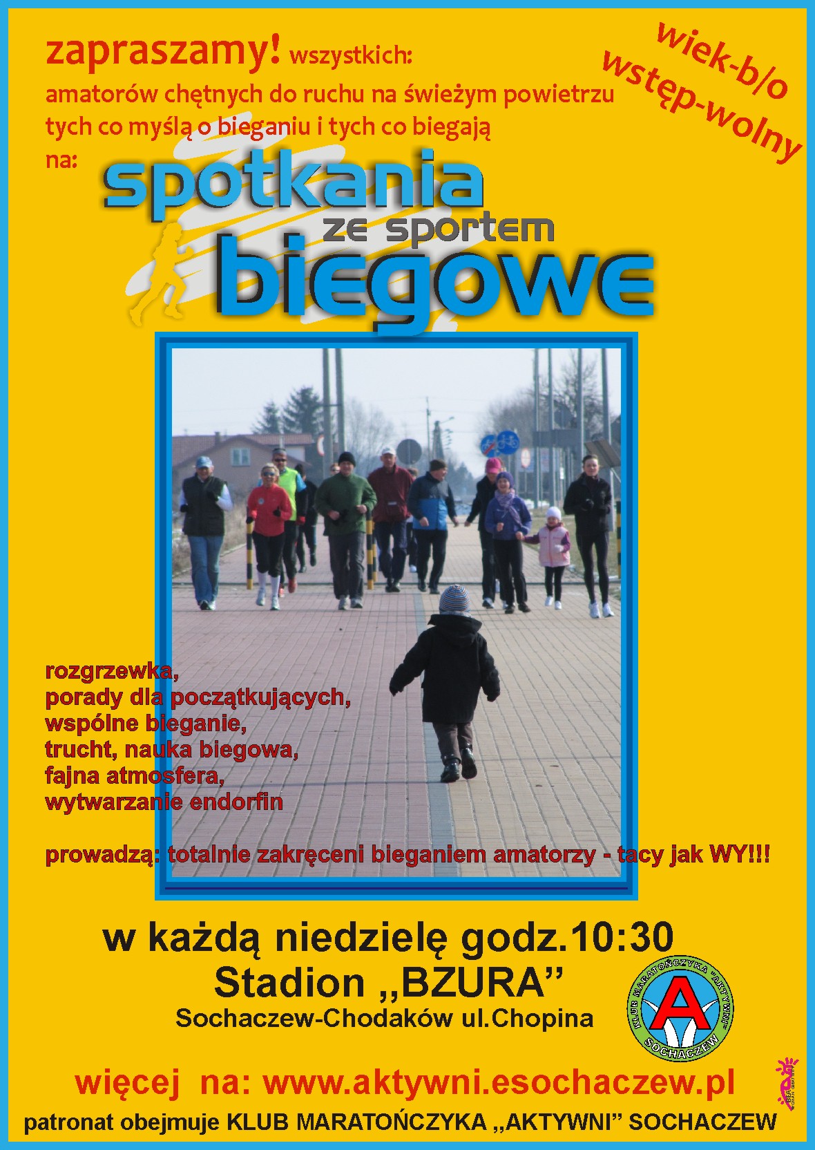 Spotkanie z Bieganiem już w niedzielę