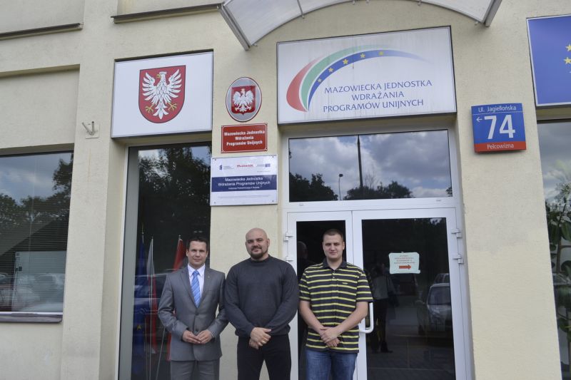 Z wizytą w sprawie zamku u Marszałka Adama Struzika