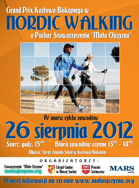 IV marsz Grand Prix Kozłowa Biskupiego w Nordic Walking