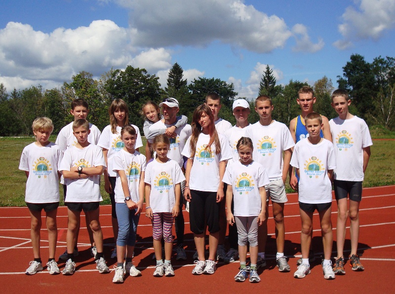UKS Filipides na letnim obozie sportowym w Borowicach